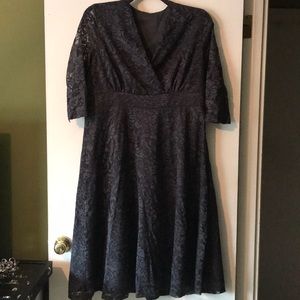 NWT gorgeous charcoal dress 18w